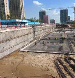 沈陽(yáng)全運(yùn)路萬(wàn)達(dá)廣場(chǎng)項(xiàng)目基坑支護(hù)工程