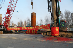 渾南大道跨金陽(yáng)大街橋施工報(bào)道